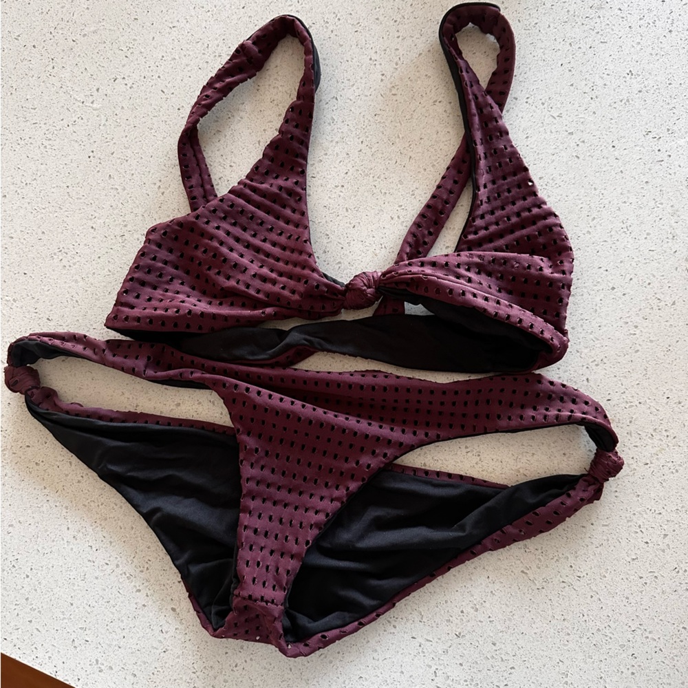 ACACIA MAROON BIKINI